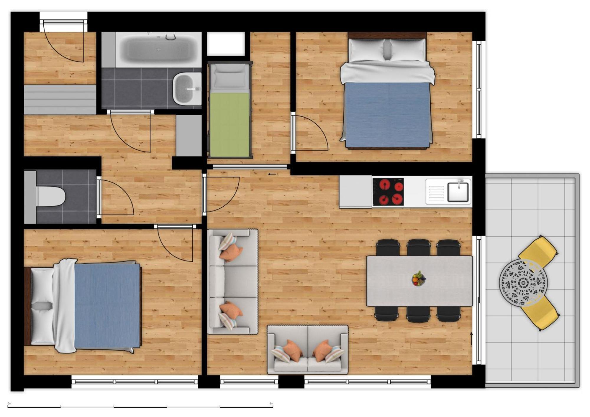 Holiday Suites Westende - Middelkerke Bilik gambar