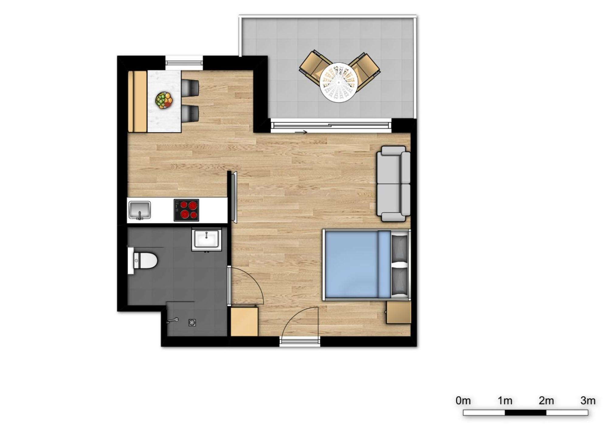 Holiday Suites Westende - Middelkerke Bilik gambar
